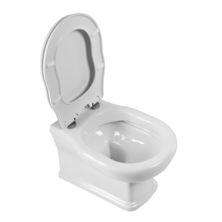 Унитаз подвесной безободковый BelBagno BOHEME BB115CH/BB115SC