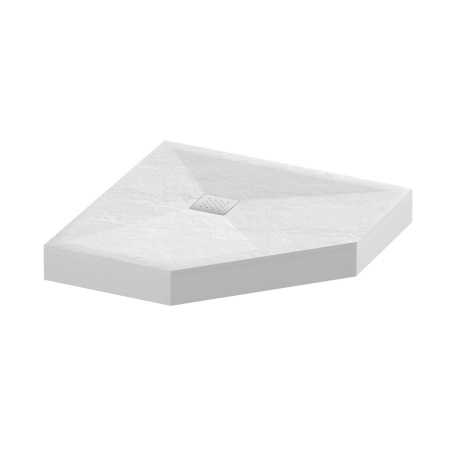 Поддон трапеция Grossman Strong GR-S19090D белый 90x90x2.5