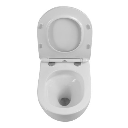 Унитаз подвесной безободковый BelBagno AMANDA-TOR BB051CH-TOR-FC/BB051SC
