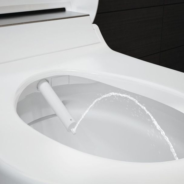 Унитаз-биде подвесной Geberit AquaClean Tuma Comfort 146.294.11.1 безободковый альпийский белый