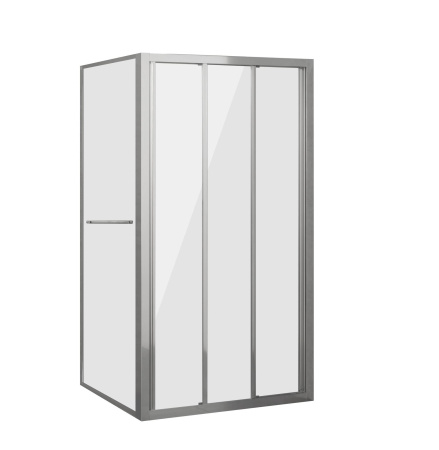 Душевое ограждение Grossman GR-9090 Alba1 (90*90*190) квадрат, двери раздвижные
