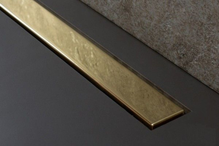 Душевой лоток Pestan Confluo Frameless Line 750 Gold, 13701223