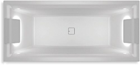 Акриловая ванна Riho Still Square Riho Fall BR01C0500K00132 180x80 с LED подсветкой