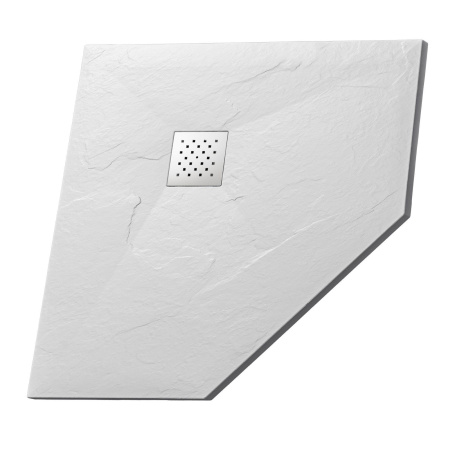 Поддон трапеция Grossman Strong GR-S19090D белый 90x90x2.5