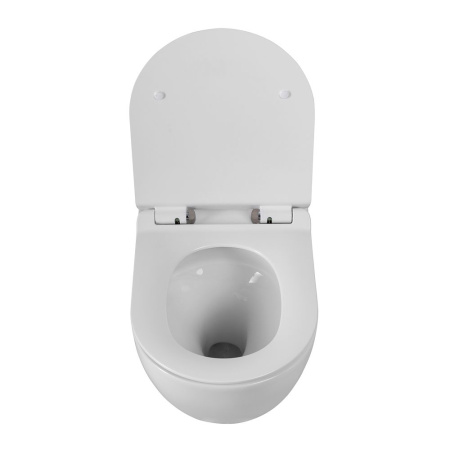 Унитаз подвесной безободковый BelBagno SFERA-TOR BB046CH-TOR/BB2111SC