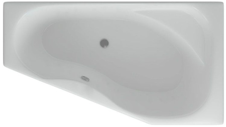 Акриловая ванна Aquatek Медея 170x95 MED180-0000010 правая, вклеенный каркас