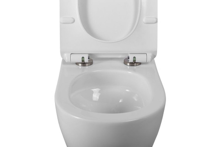Унитаз подвесной безободковый BelBagno SFERA-TOR BB046CH-TOR/BB2111SC