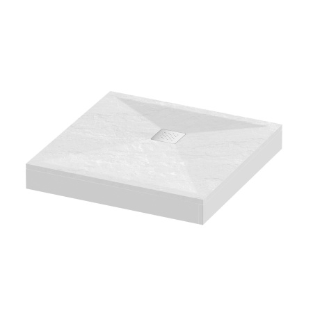 Поддон квадратный Grossman Strong GR-S1100100Q белый 100x100x2.5