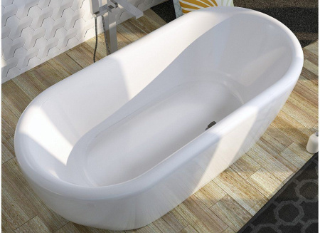 Акриловая ванна Riho Dua FS 180x86 White and Colour Panel BD01XXX00000000