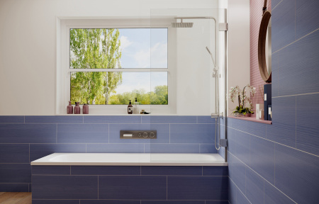 Шторка для ванны Ambassador Bath Screens 16041101 700x1400