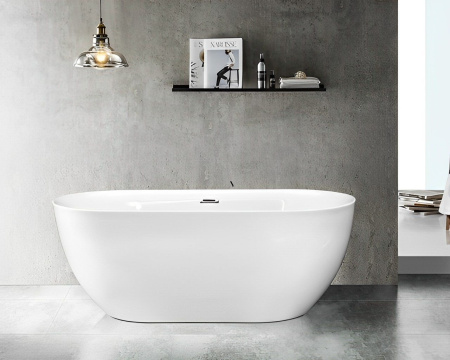 Акриловая ванна отдельностоящая Cerutti SPA AMI 170x75