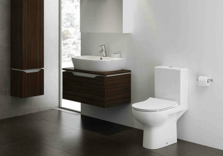 Унитаз-компакт Cersanit STREET FUSION Clean On 011 3/5 DPL EO slim, S-KO-SFU011-3/5-COn-S-DL-w