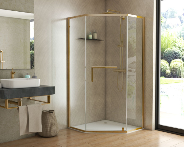 Душевое ограждение Grossman PR-100GD 100x100x200