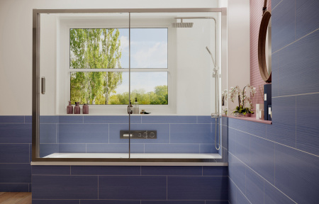 Шторка для ванны Ambassador Bath Screens 16041105 1700x1400
