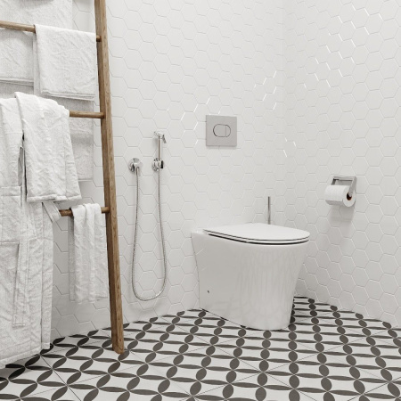 Унитаз ADIGE F напольный безободковый Cerutti SPA CT8907