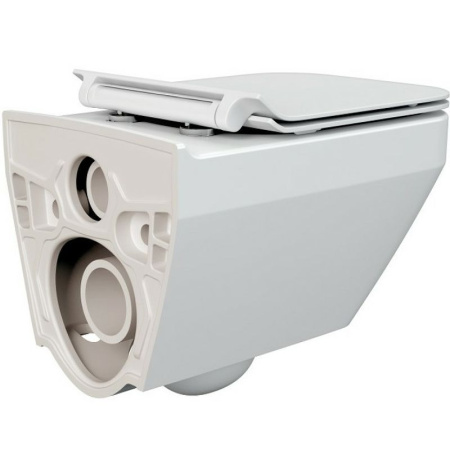 Подвесной унитаз Cersanit CREA SQUARE Clean On DPL EO slim, 63115