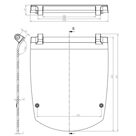 Сиденье для унитаза CARINA DPL EO slim, S-DS-CARINA-S-DL-t