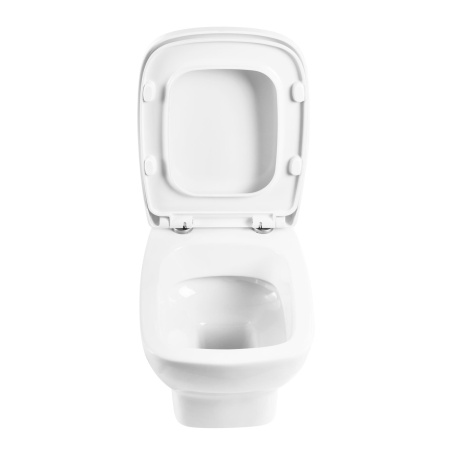 Унитаз подвесной безободковый BelBagno LAGO BB128CH/BB128SC