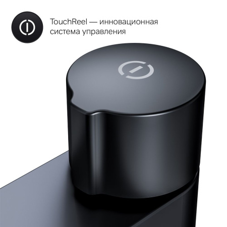F85A02522_xxx X-Joy TouchReel Смеситель для умывальника AM.PM, чёрный.