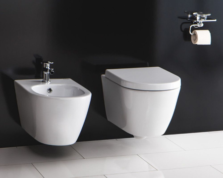 Унитаз подвесной безободковый BelBagno MARINO BB105CHR/BB105SC