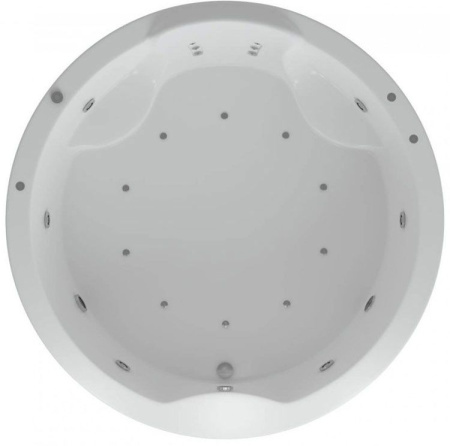 Акриловая ванна Aquatek Аура 180x180 AUR180-0000033 вклеенный каркас