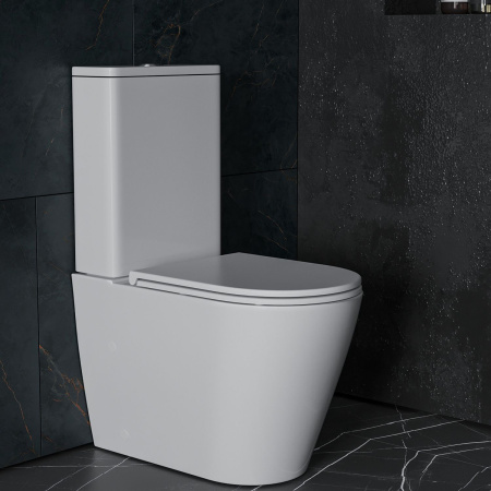 Напольный унитаз RoxenBath Wailet Tornado 600175-01 Rimless Soft Close