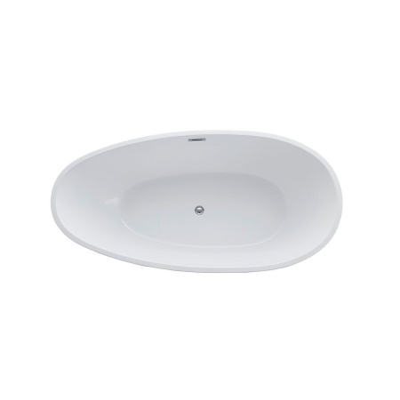 Ванна акриловая Vincea VBT-422-1800, 1800*900*580, цвет белый, слив-перелив в комплекте, хром