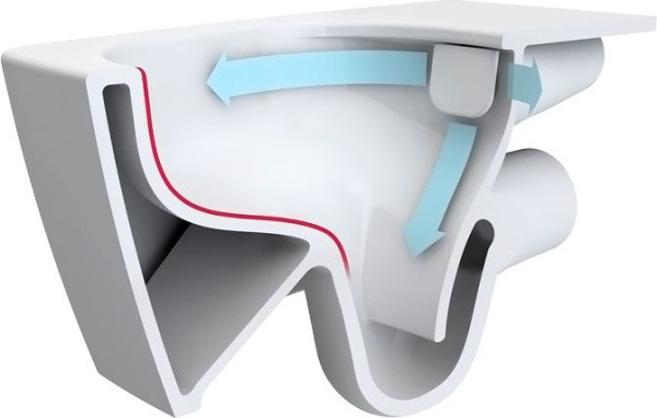 Унитаз подвесной VitrA D-Light 5911B003-1086