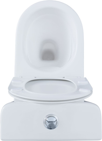 Чаша напольного унитаза Aquanet Rimless Roll 2-C CL-12289