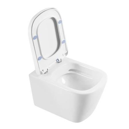 Унитаз подвесной безободковый BelBagno ALBANO BB120CHR/BB120SC