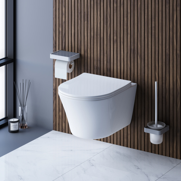 DX35C1700SC Skyline  Подвесной унитаз Damixa безободковый с сиденьем микролифт