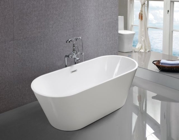 Акриловая ванна отдельностоящая Cerutti SPA SELLA 170x75