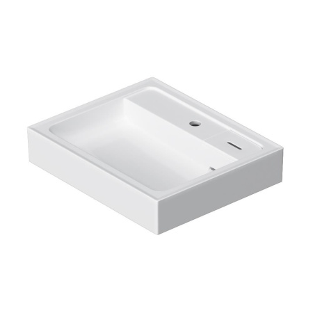 M85WCC0601WG050 X-Joy, Раковина над стиральной машиной AM.PM, керамическая, 60x50 см, белый глянец