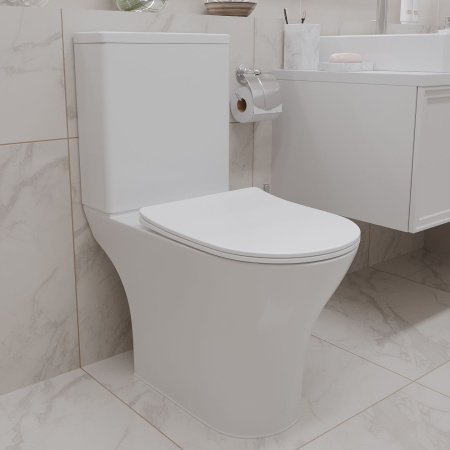 Напольный унитаз RoxenBath Urban Tornado 600190-01 Rimless Soft Close