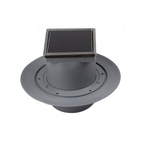 Точечный трап Pestan Confluo Standard 10х10 Vertical Dry Black Glass 13000110