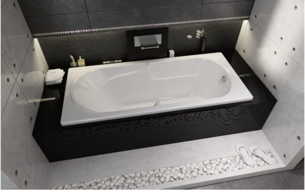 Акриловая ванна с усиленным каркасом и сифоном Riho Future XL 190x90 BC3200500000000