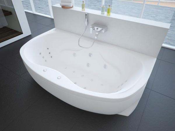 Акриловая ванна Aquatek Мелисса 180x95 MEL180-0000011 фронтальный и боковые экраны