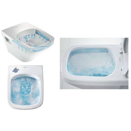 Унитаз подвесной Duravit Durastyle Rimless 2538090000 безободковый