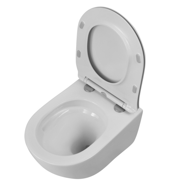 Унитаз подвесной безободковый BelBagno AMANDA-TOR BB051CH-TOR-FC/BB2034SC