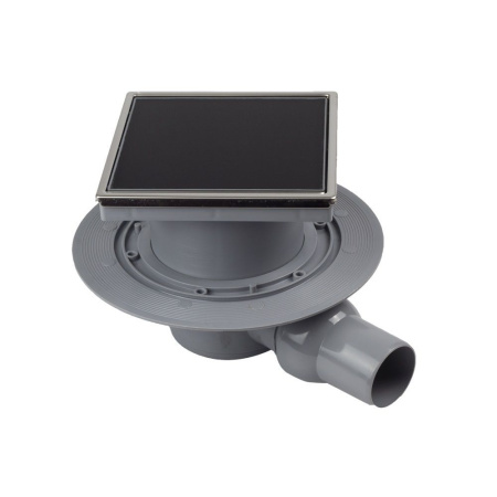Точечный трап Pestan Confluo Standard 15х15 Black Glass 1 13000089