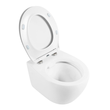 Унитаз подвесной безободковый BelBagno PROSPERO BB507B/BB2020SC