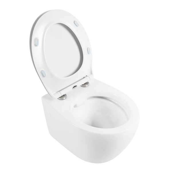 Унитаз подвесной безободковый BelBagno PROSPERO BB507B/BB2020SC