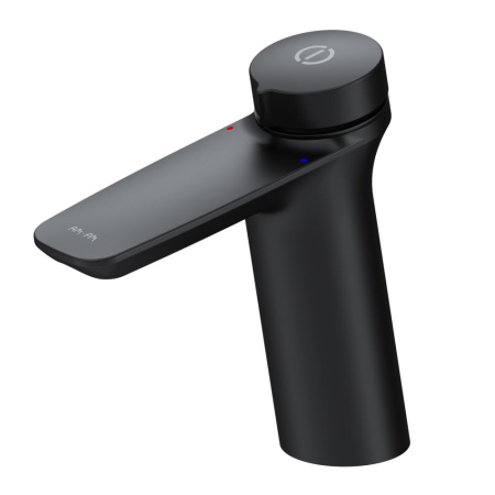 F50A02522 Inspire V2.0, TouchReel Смеситель для умывальника AM.PM, излив 125 мм, черный