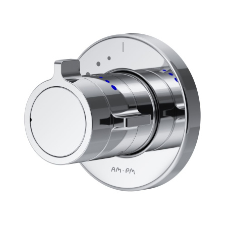 F85A65600 X-Joy Смеситель AM.PM встроенный с термостатом на 1 потребителя, хром