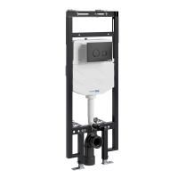 Система инсталляции для унитазов WasserKRAFT Dinkel 58TLT.010.ME.MB01
