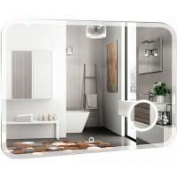 Зеркало Silver Mirrors Elsa 800x550 LED-00002268 со встроенным светильником, сенсорный выключатель, подогрев, часы