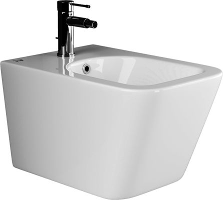 Подвесное биде Ceramicanova Metric, белый, CN3008