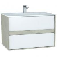 Тумба с раковиной VitrA Metropole 80 61290 серебристый дуб