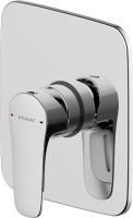 Набор смеситель для ванны и душа Bravat встраиваемый F817CP-SET