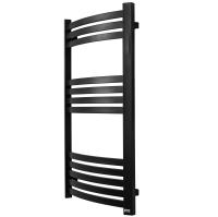 Полотенцесушитель GROIS Elvino GR-018 500х900 П12 (3+4+5) RAL9005 черный матовый